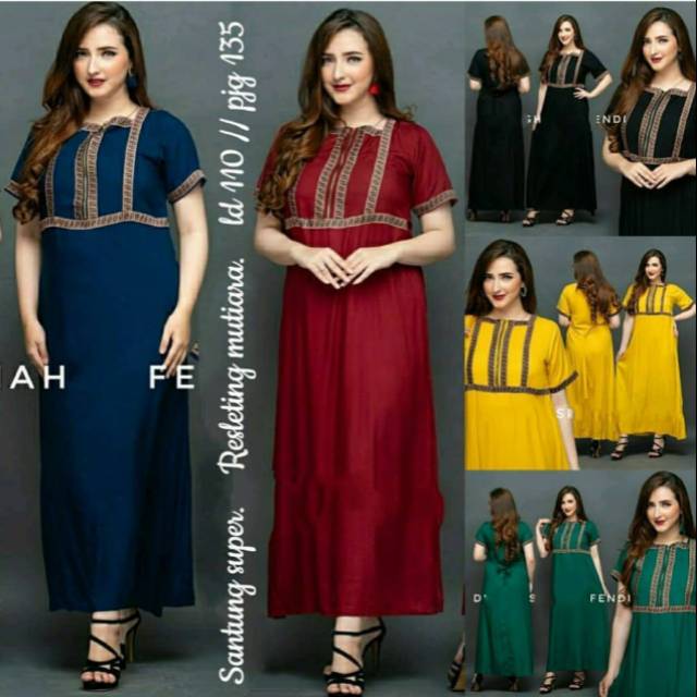 Daster arab panjang