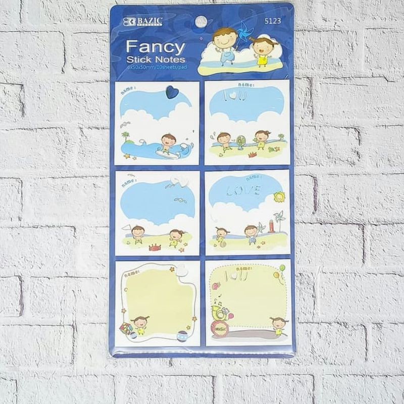 

Sticky note pad memo tempel Funcy 5123