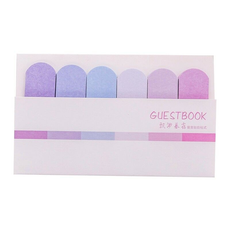 1Pc Sticky Notes Mini Warna Gradasi