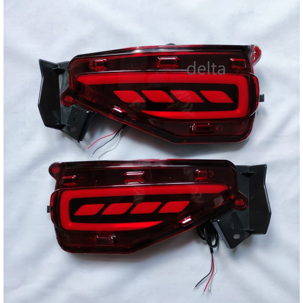 Lampu Reflektor Bemper Belakang Fortuner VRZ 2pcs kiri kanan