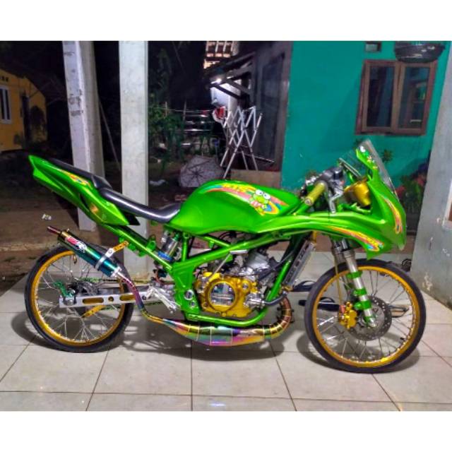 Knalpot GJR pelangi ninja R RR S SS