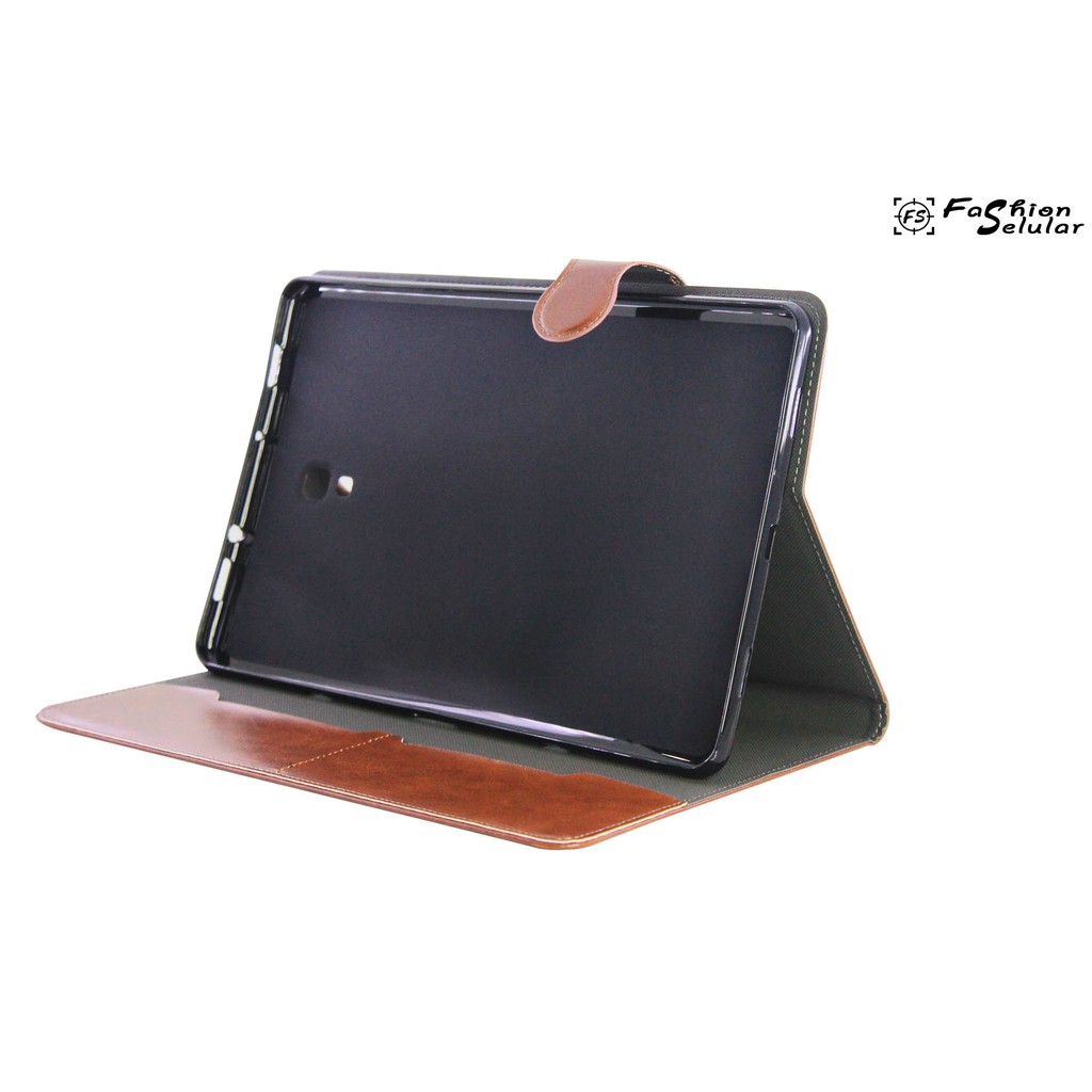 Ipad 10.5 Book Cover / Flip Cover / Flip Case Kulit Leather FS Bluemoon