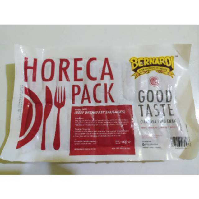 

Bernardi horeca sosis sapi 1kg