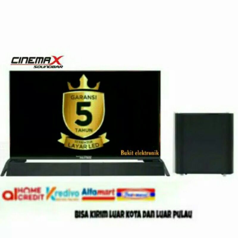 TV LED POLYTRON PLD32B8951 PLD 32B8951 PLD-32B8951 FRAMELESS CINEMAX SOUNDBAR