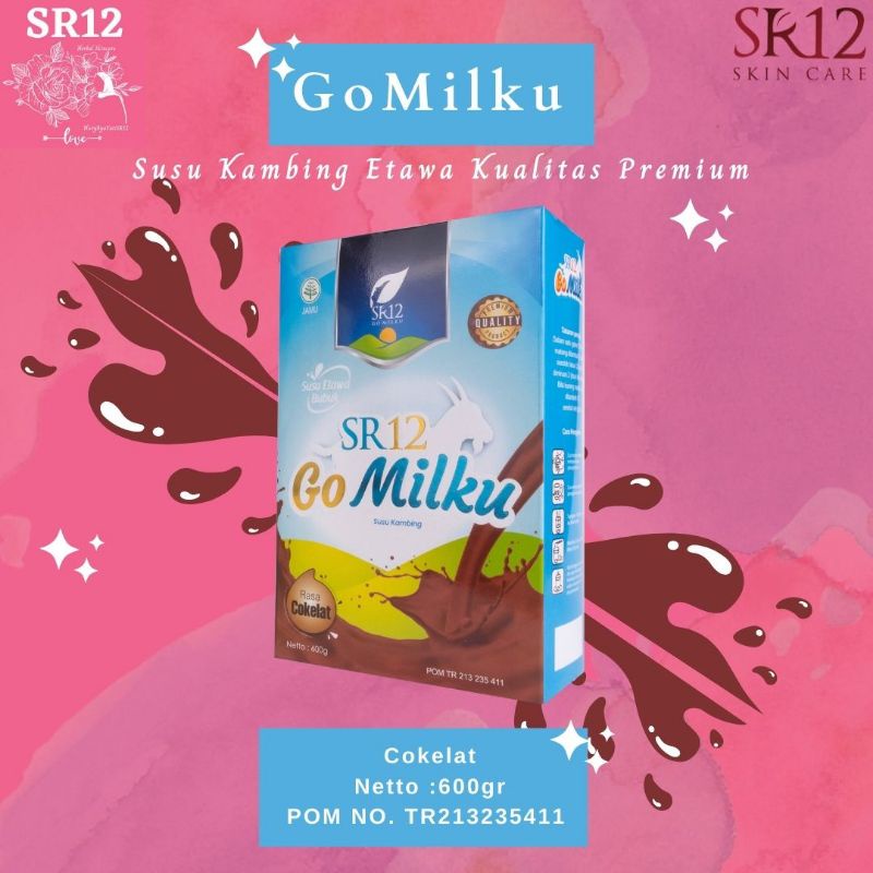 

GoMilku SR12 Rasa Cokelat 600gr / Memperlancar ASI / Meningkatkan Daya Tahan Tubuh / Mengatasi Asam Urat / Jantung / Magh Kronis / Masalah Pernafasan / Diabetes / Darah Tinggi dan Darah Rendah / Kolesterol /