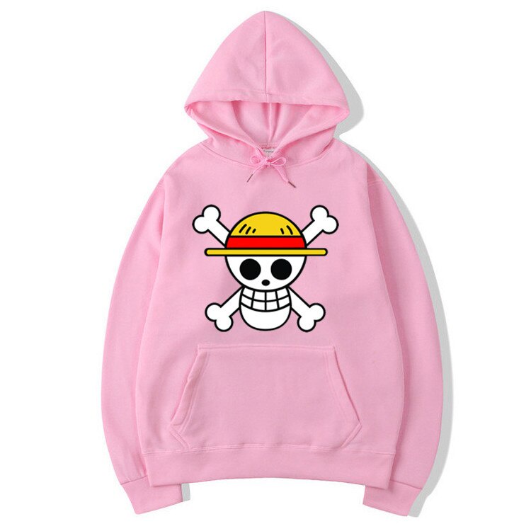 Jumper Hoodie One Piece Big Logo II Sweater hoode One Piece Print Logo Depan Besar ( Pria &amp; Wanita )