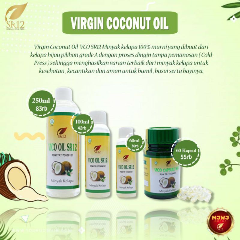 Vico oil 250ML/Vico oil/Minyak kelapa murni/minyak sejuta manfaat/SR12 Skincare Banjarmasin