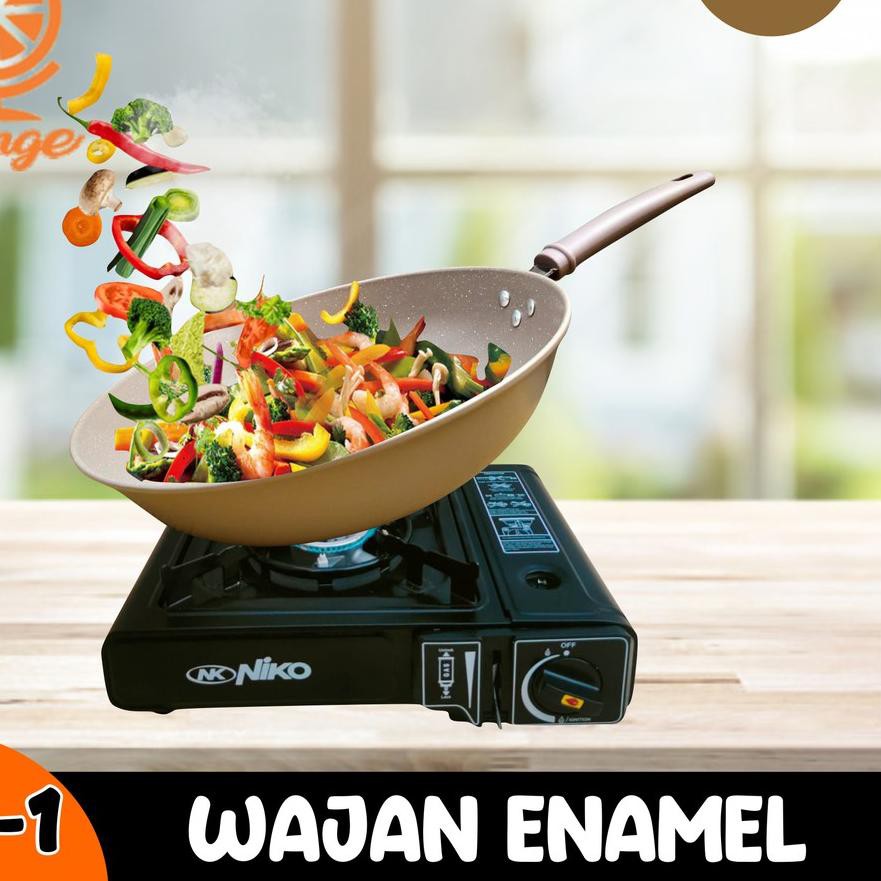 Teflon/wajan Penggorengan Anti Lengket Tanpa Minyak