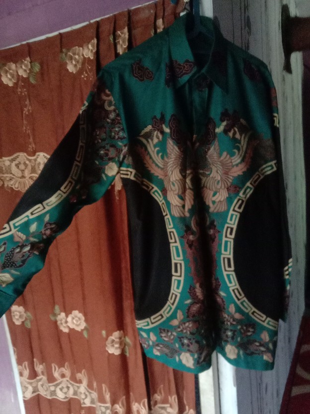 Kemeja Batik Pria Lengan Panjang Size M L Xl Xxl Rsbo26