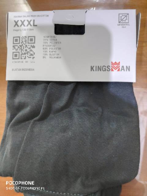 BOXER KINGSMAN S -M- L-XL  XXL - XXXL / BOXER PRIA KINGS MAN / CELANA DALAM PRIA / CELANA TIDUR