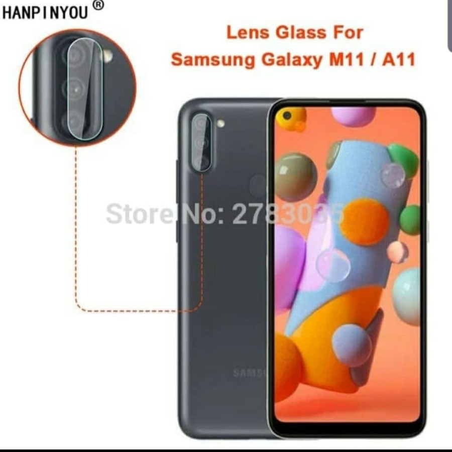 SAMSUNG A11 M11 Tempered Glass Camera Anti Gores Kamera Bening