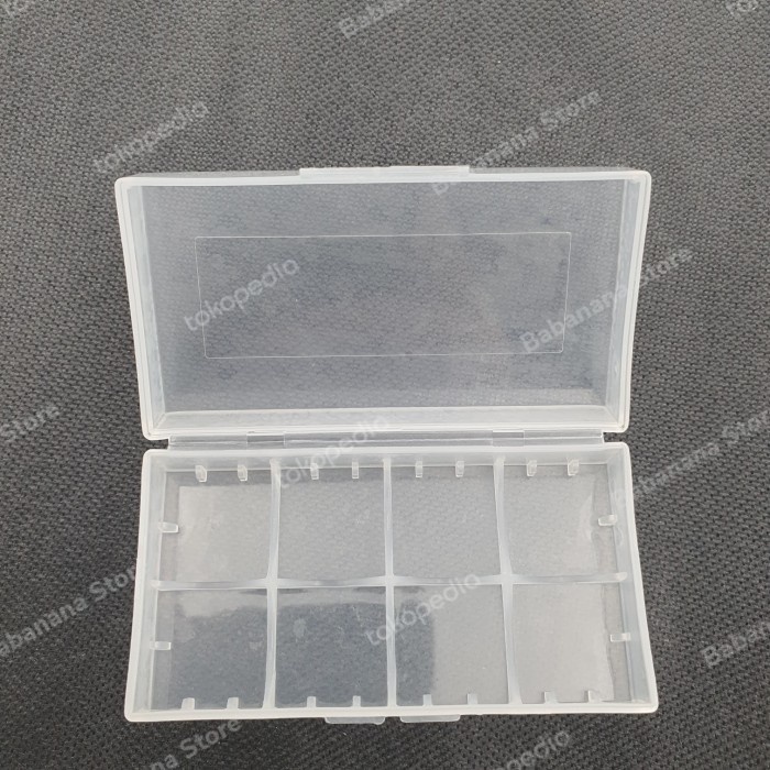 Kotak Baterai 18650 2 slot battery box tempat penyimpanan batere