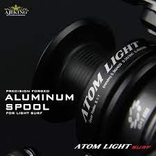 Reel AJIKING ATOM LIGHT SURF (POWER HANDLE)