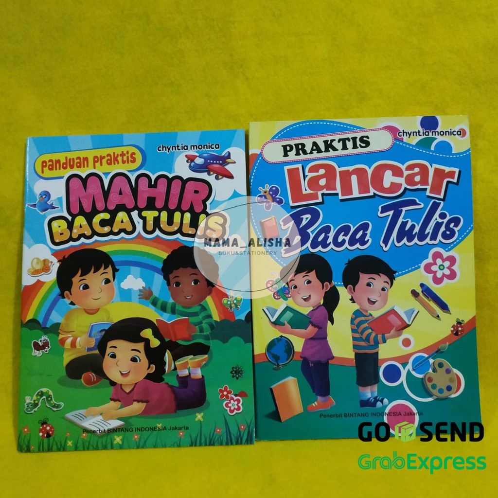 Paket Buku Anak Belajar Baca Tulis untuk TK PAUD dan Pra SD