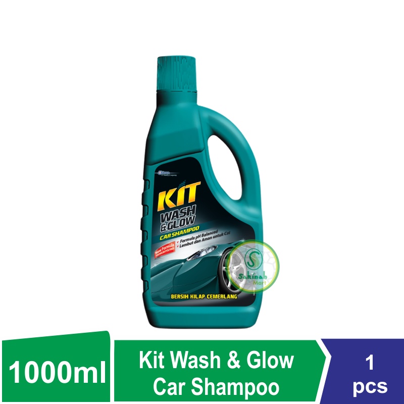 Kit Wash And Glow Car Shampoo 1000ml