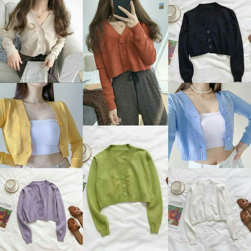 BAILEY BIANCA CARDY CROP RAJUT