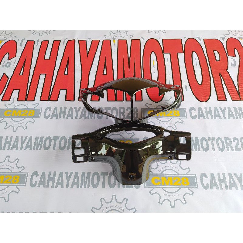 Termurah Body Motor Batok kepala suzuki shogun 125 R/125 Lama Non Kopling 2004-2006 Warna Hitam Terl