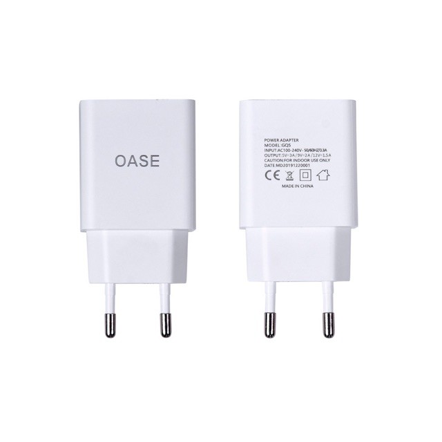OASE GQ5 POWER ADAPTER FAST CHARGING QC3.0 ORIGINAL