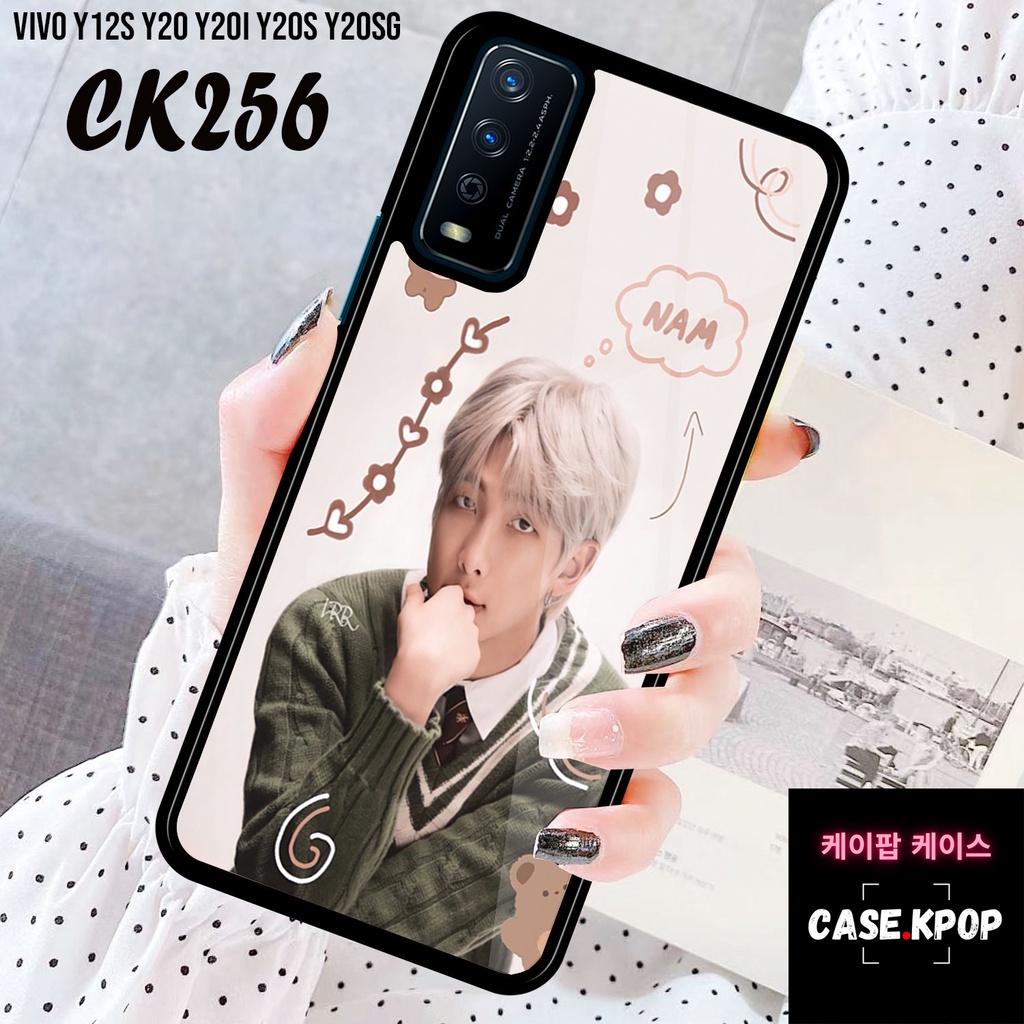 (CK256) Casing Custom Kpop BTS RM Kim Namjoon Vivo Y12s/Y20/Y20s/Y20SG All Type Smartphone