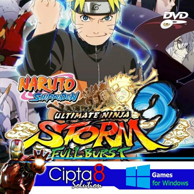 Jual Naruto Shippuden Ultimate Ninja Storm 3 Game Pc Indonesia Shopee Indonesia