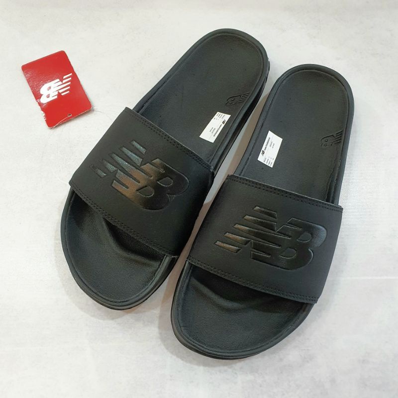 [Size 44] Sandal Slide - NEW BALANCE 200 - Black/Navy [SMF200K1] - Original