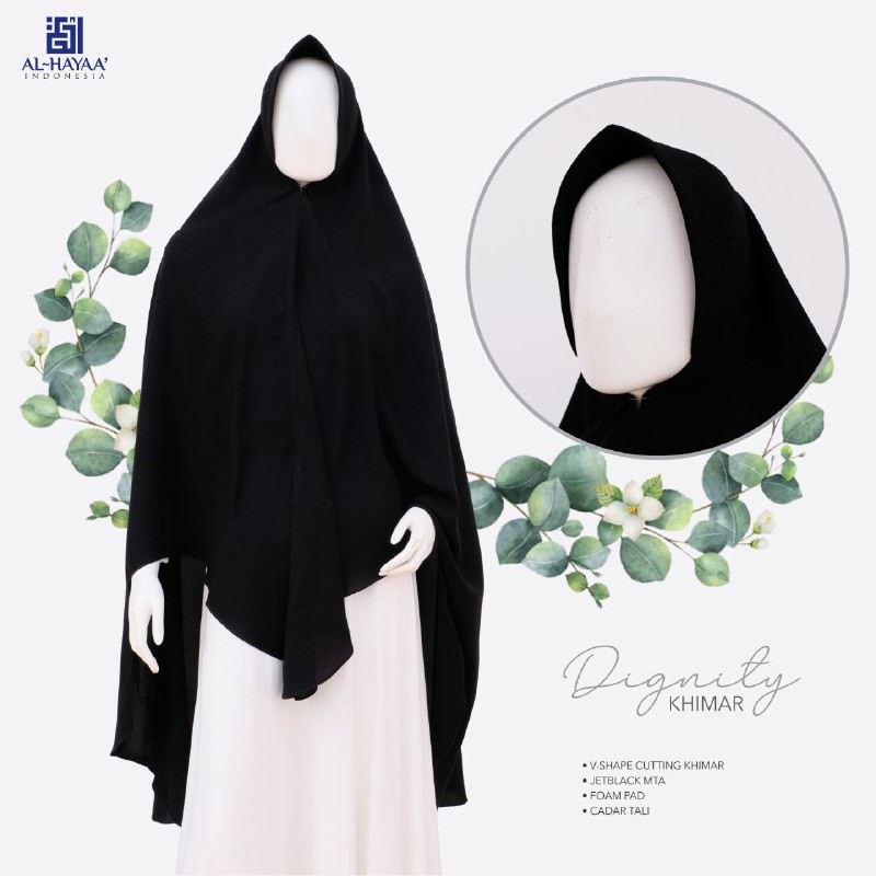 KHIMAR DIGNITY | HIJAB SYARI POLOS AL HAYAA