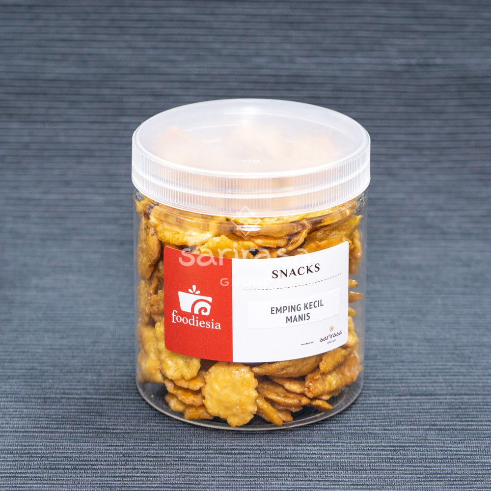 

Sarirasa - Foodiesia Emping Kecil Manis Kemasan Toples 185 gram