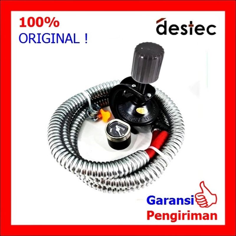 Regulator Destec COM-U12 RMS Paket Selang Original