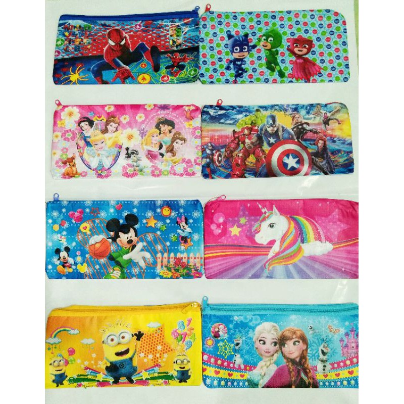 

tas pensil / tempat pensil karakter anak