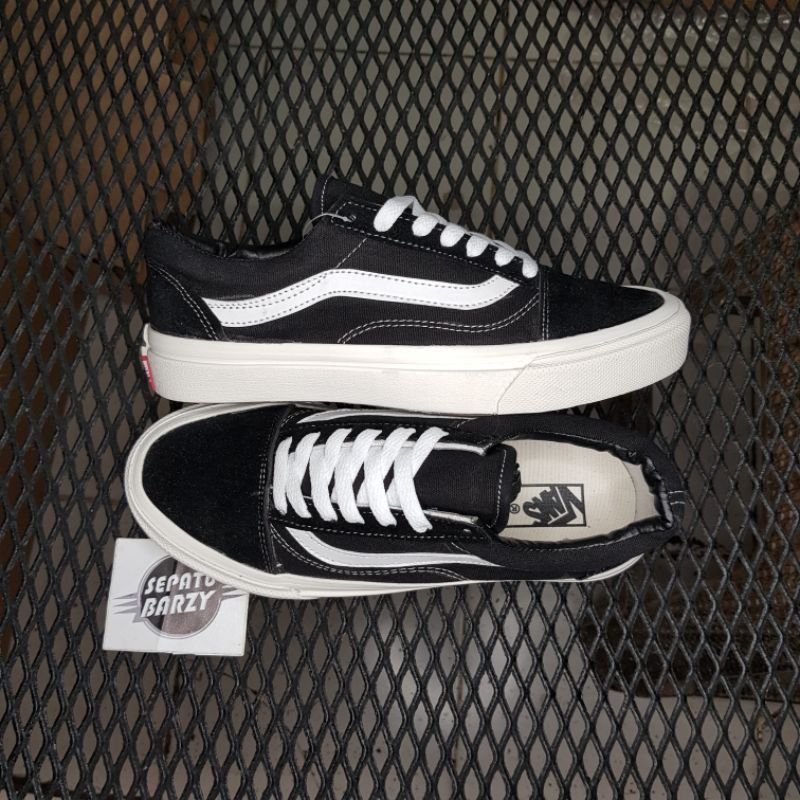 COD SEPATU SNEAKERS OLDSKOOL OG BLACK WHITE PREMIUM