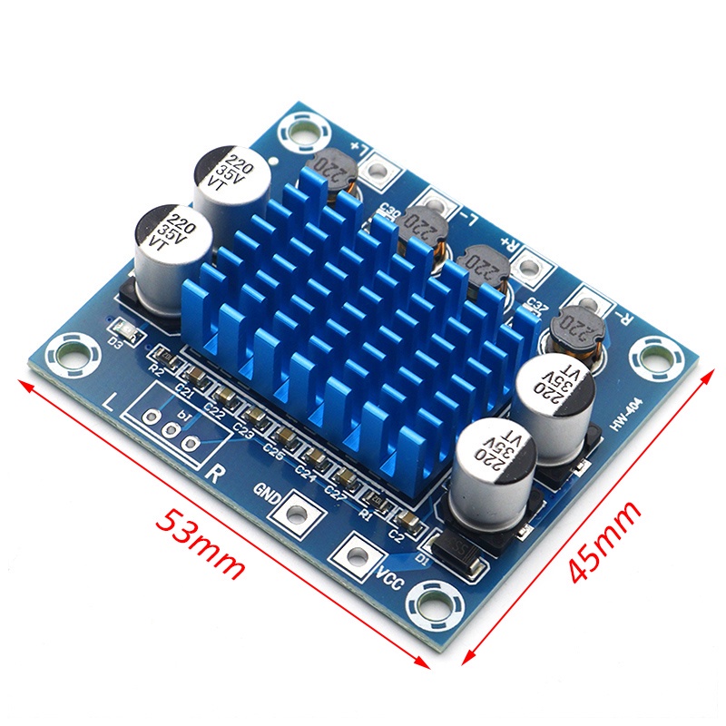 TPA3110 XH-A232 POWER AMPLIFIER CLASS D 30W+30W 2.0 Digital Audio Power Amplifier Board 2x15w PAM8610