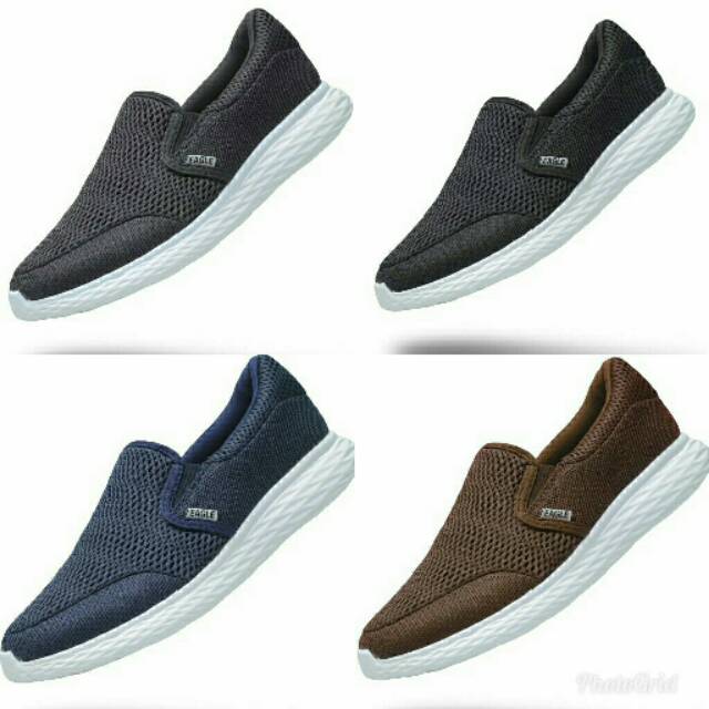 Sepatu joging slip on Eagle Nikola