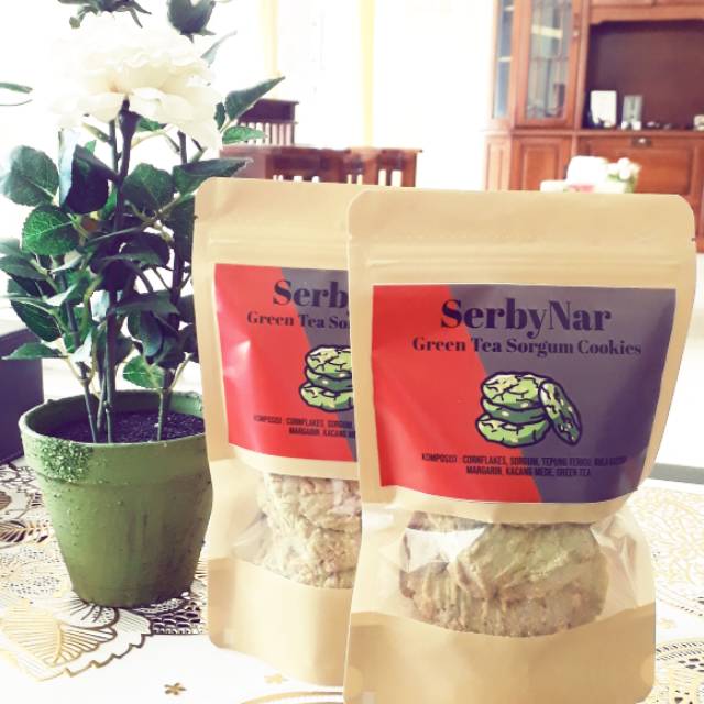 

Green Tea Sorgum Cookies