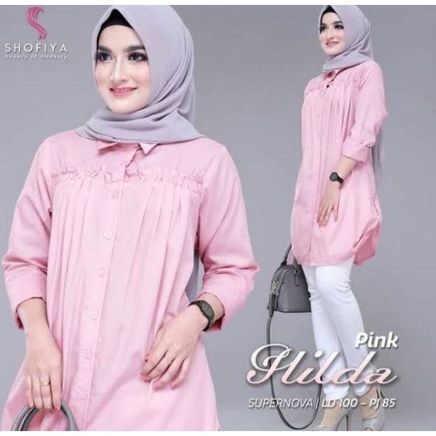 [SNT. 179781] Hilda Tunik Baju Atasan Wanita DewasaKekinian