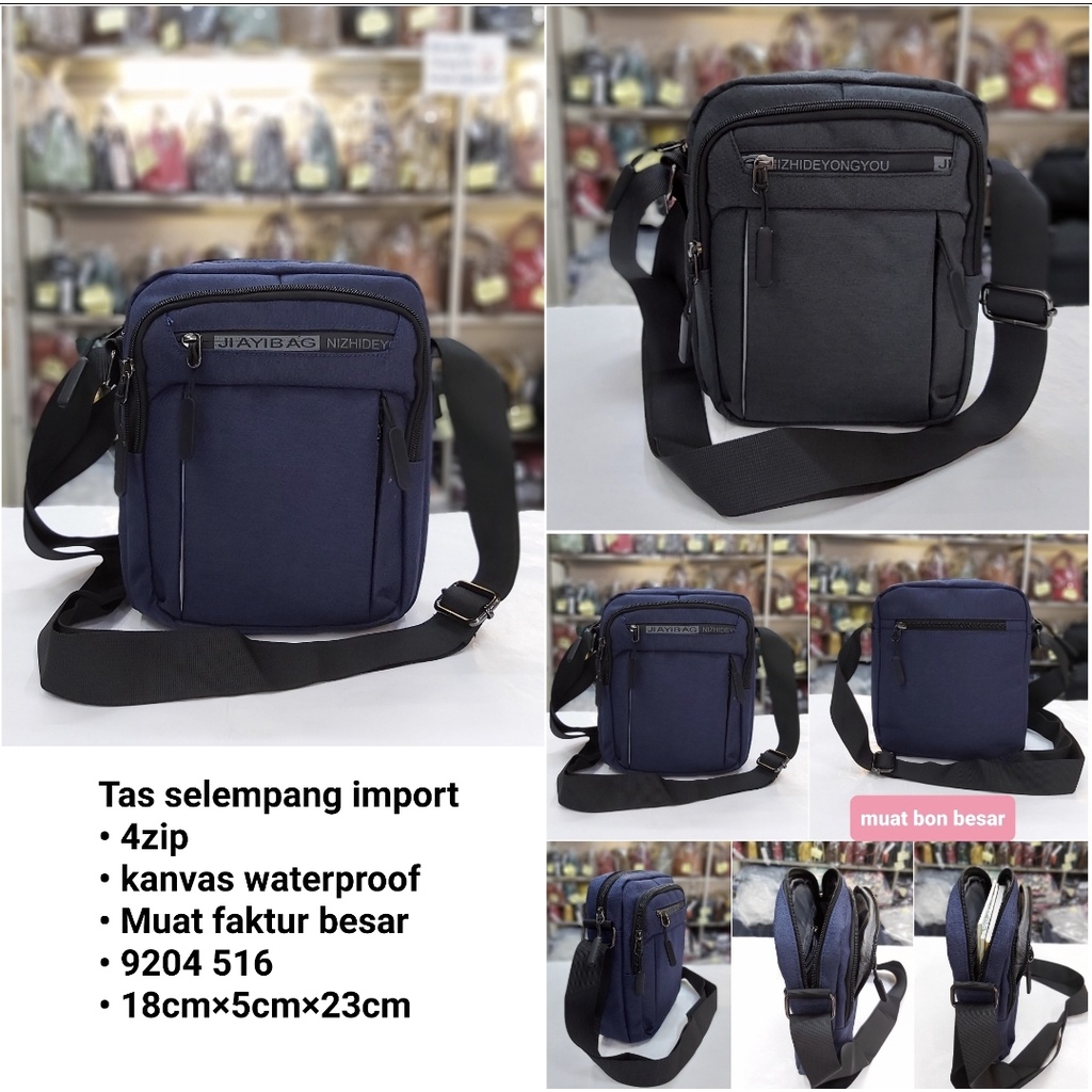 Tas import selempang kerja pria tas bahu pria slingbag