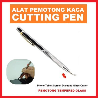 Pemotong Kaca Logam Keras Huruf Pena Mengukir Scriber Alat Pemotong