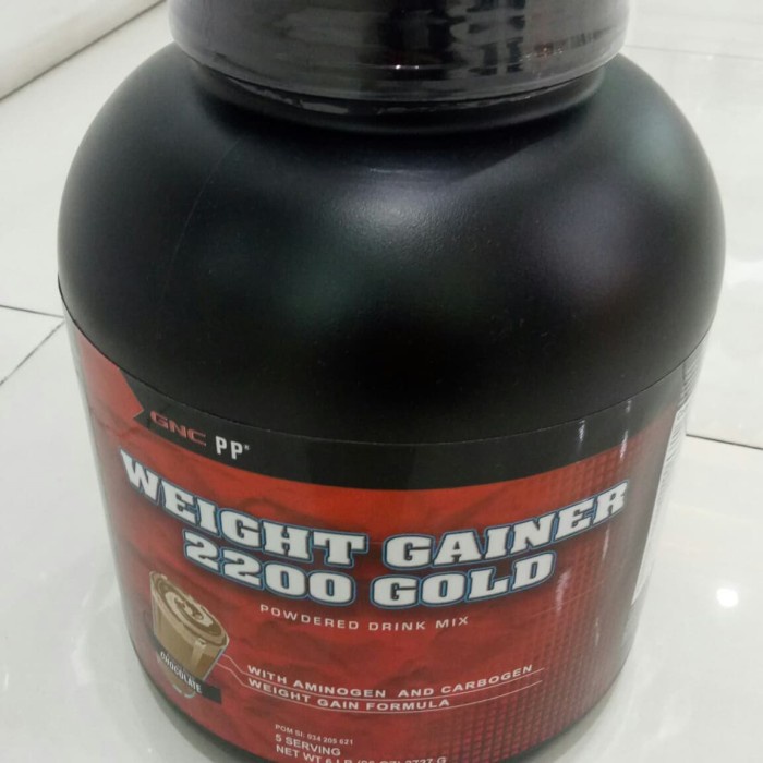 

GNC weight gainer 2200 susu nutrisi tinggi utk penambah berat badan