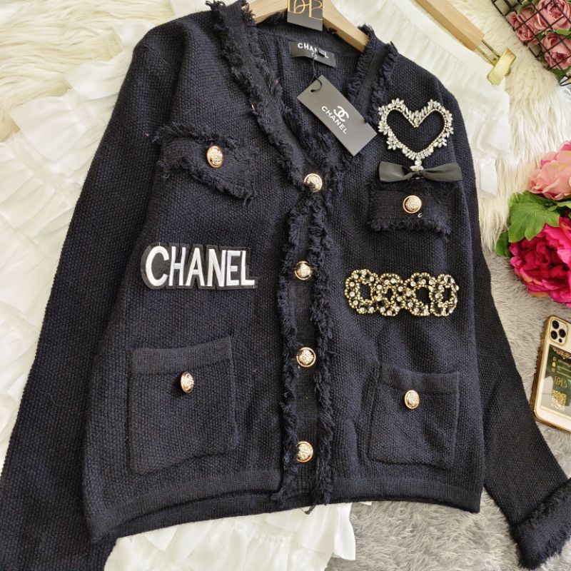 CHAN**L CHOHO KNIT GLAMOUR