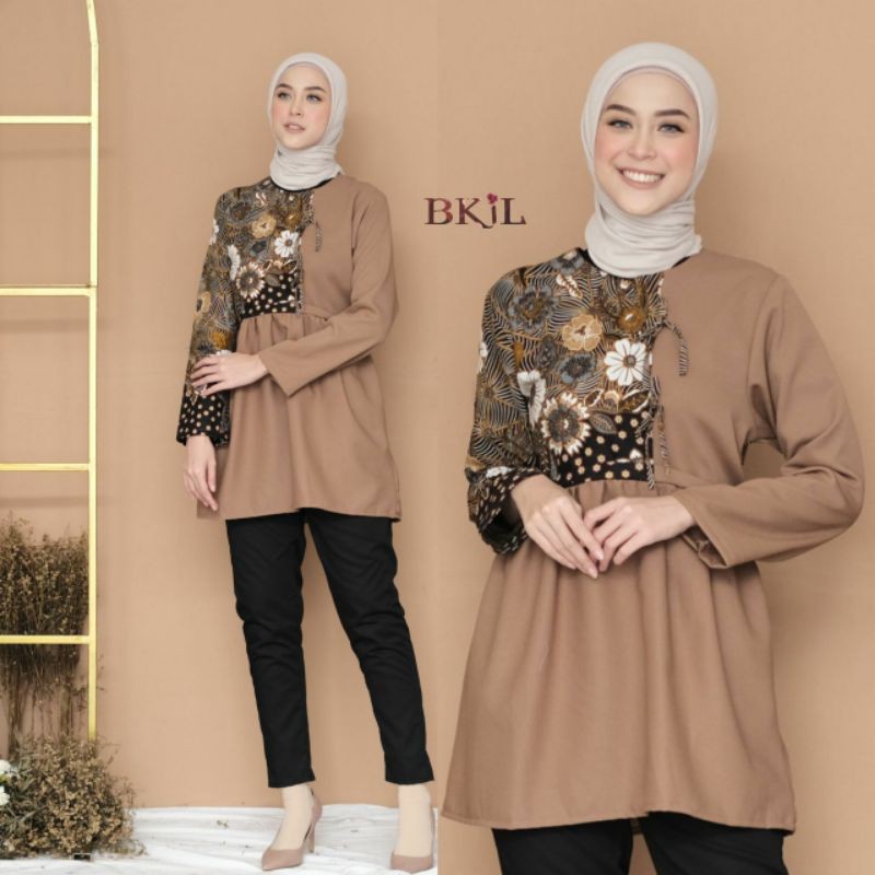 Atasan Batik Kerja Kantor Wanita