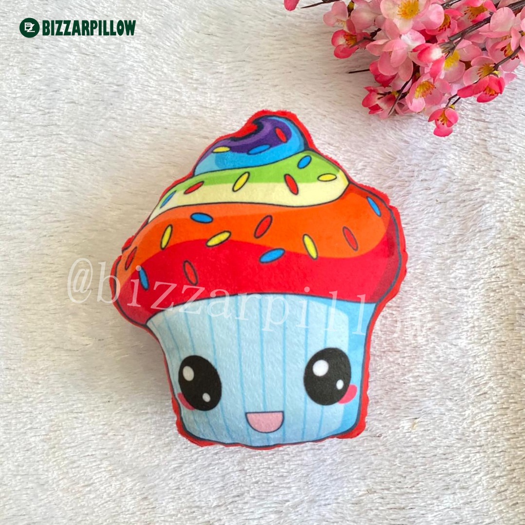 Bizzarpillow Bantal Sofa Motif Cupcake size S BZ317