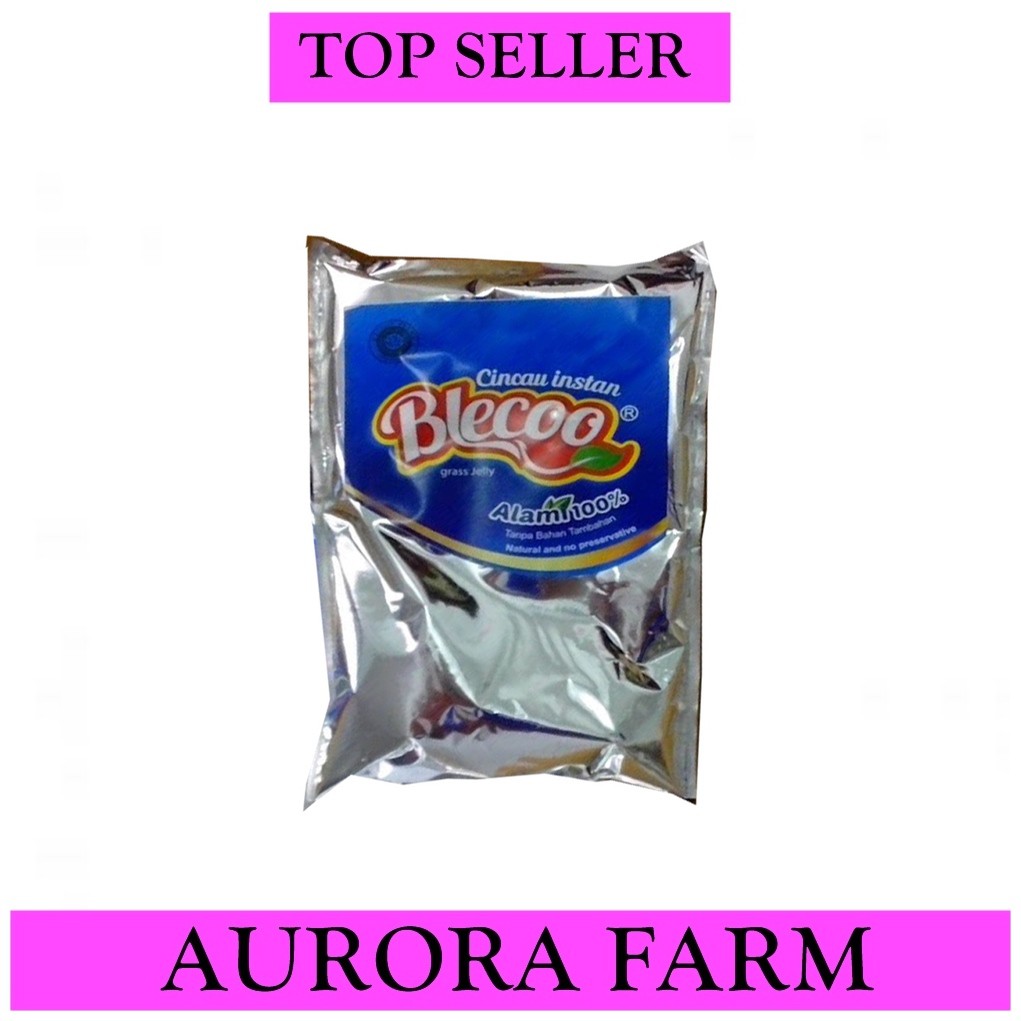 

Bubuk Cincau Powder Hitam --- Blecoo Cincau Berat 1 kg