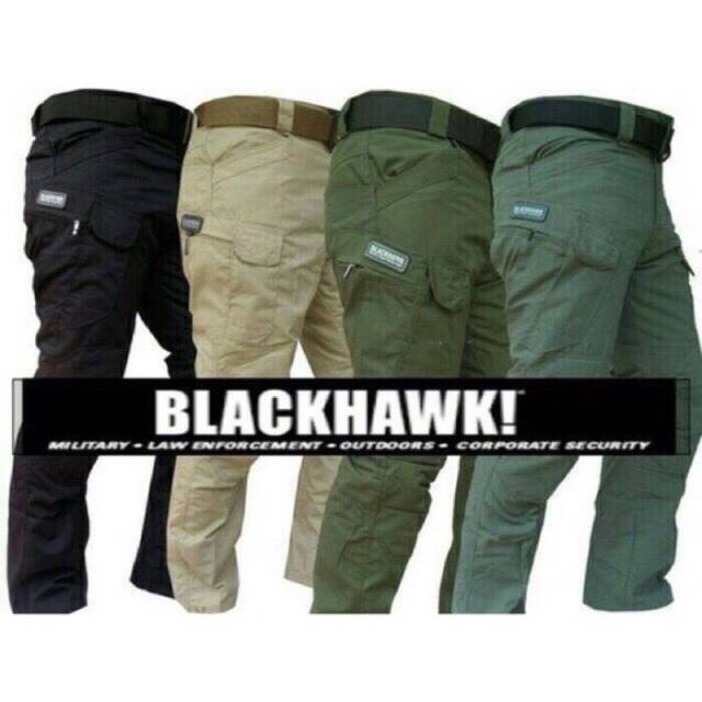 Celana Blackhawk Tactical Outdoor Polisi PDL Cargo Panjang