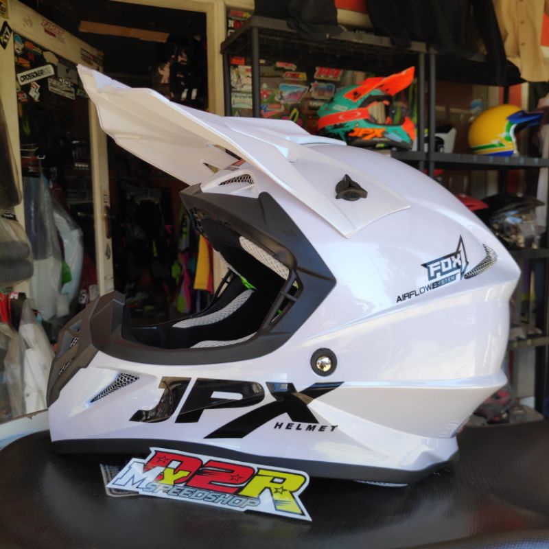 Helm Trail Jpx Polos Solid Helm Cross Jpx Helm Motocross