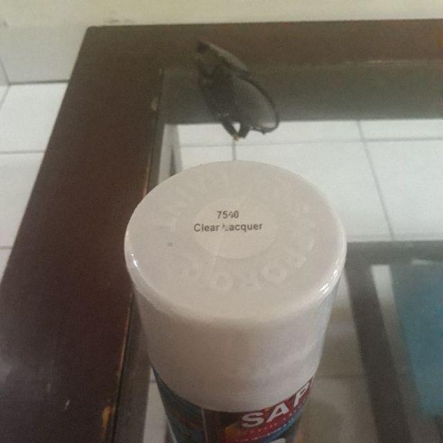 Cat Semprot Clear Lacquer 7540 Bening Sapporo Spray Pylox Pilox 300 Ml