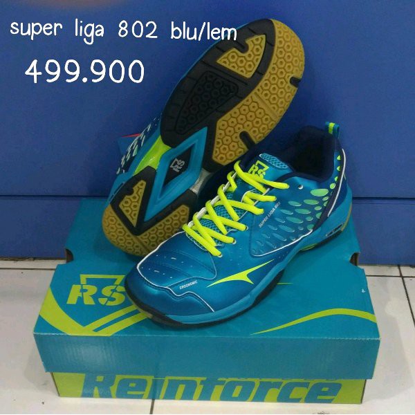 sepatu badminton RS super liga 802 BO207 CN BAT
