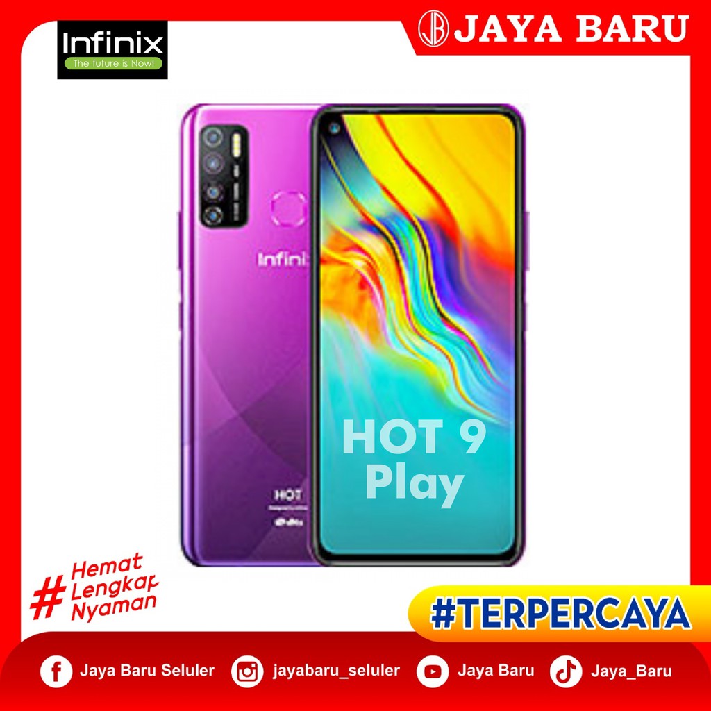 Infinix Hot 9 Play 3/64 GB | NEW Garansi Resmi