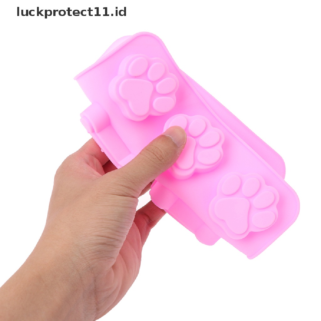 //HG&amp;ID// Silicone Baking Mold Dog Bone Dog Footprint Cake Mold Food Grade Baking Mould .