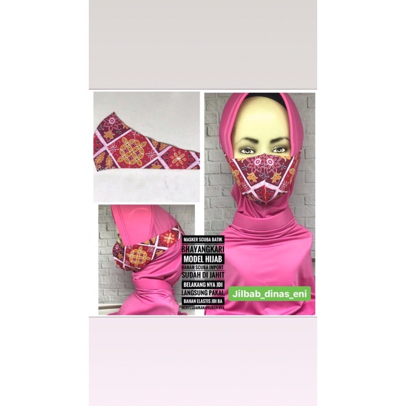 masker batik Bhayangkari