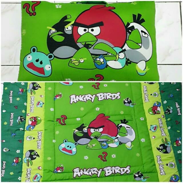 Balmut AngryBird / Bantal Selimut