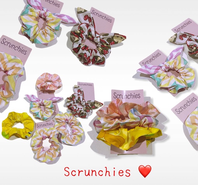 Fawn’G Handmade - 3pcs Scrunchies motif Anak lucu lucu